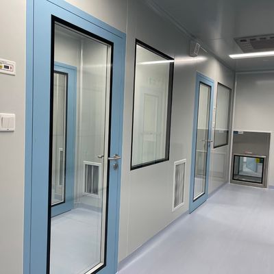شراء ألعاب الألومنيوم النموذجية مزدوجة الزجاج المشددة النوافذ لغرفة النظافة غرفة المستشفى online manufacture