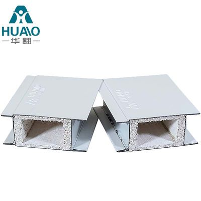شراء غرفة نظيفة لوحات ساندوتش صوف صخري يدويا مع الحماية من الحريق online manufacture