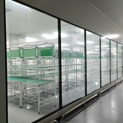 شراء لا مزيل للضباب نوافذ غرفة نظيفة نوافذ زجاجية ذات سمك 5 ملم online manufacture
