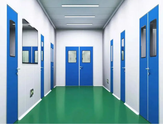 باب طبي أوتوماتيكي واحد مزدوج يدوي الصيدلة المنزلق النمط المفتوح للغرفة النظيفة